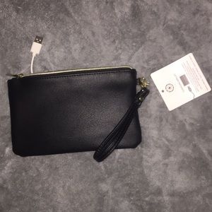 Charger wallet, charged included, brand new